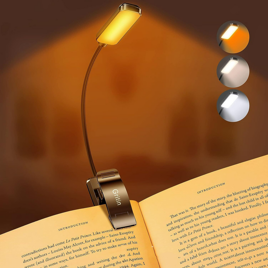 The Clip-On Reading Light